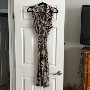 INC Concepts maxi dress, animal print, never worn